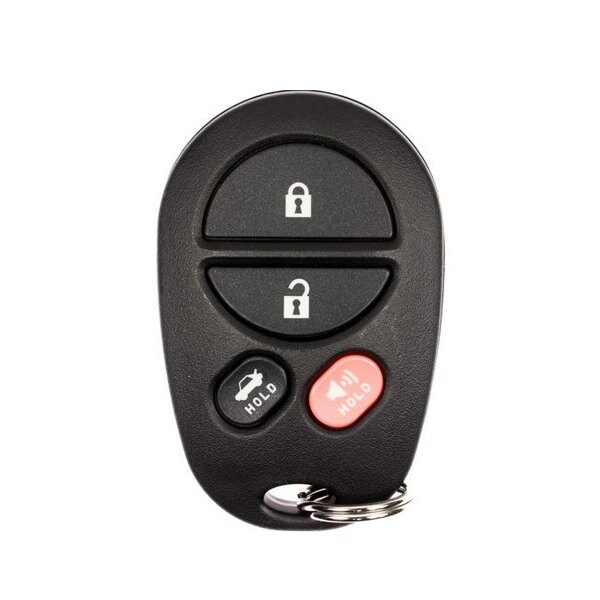 Keyless Factory KeylessFactory: 2004-2008 Toyota Avalon / Solara / 4-Button Keyless Entry Remote Shell / GQ43VT20T ORS-TOY-20T-AV4 - main
